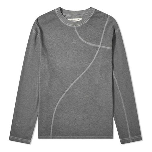A-COLD-WALL* Long Sleeve Core Mesh Logo Tee Logo Tee ACW-LSC02-GY