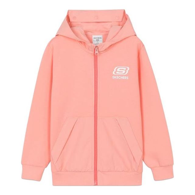 (GS) Skechers Logo Printed Jacket 'Pink' L121G006