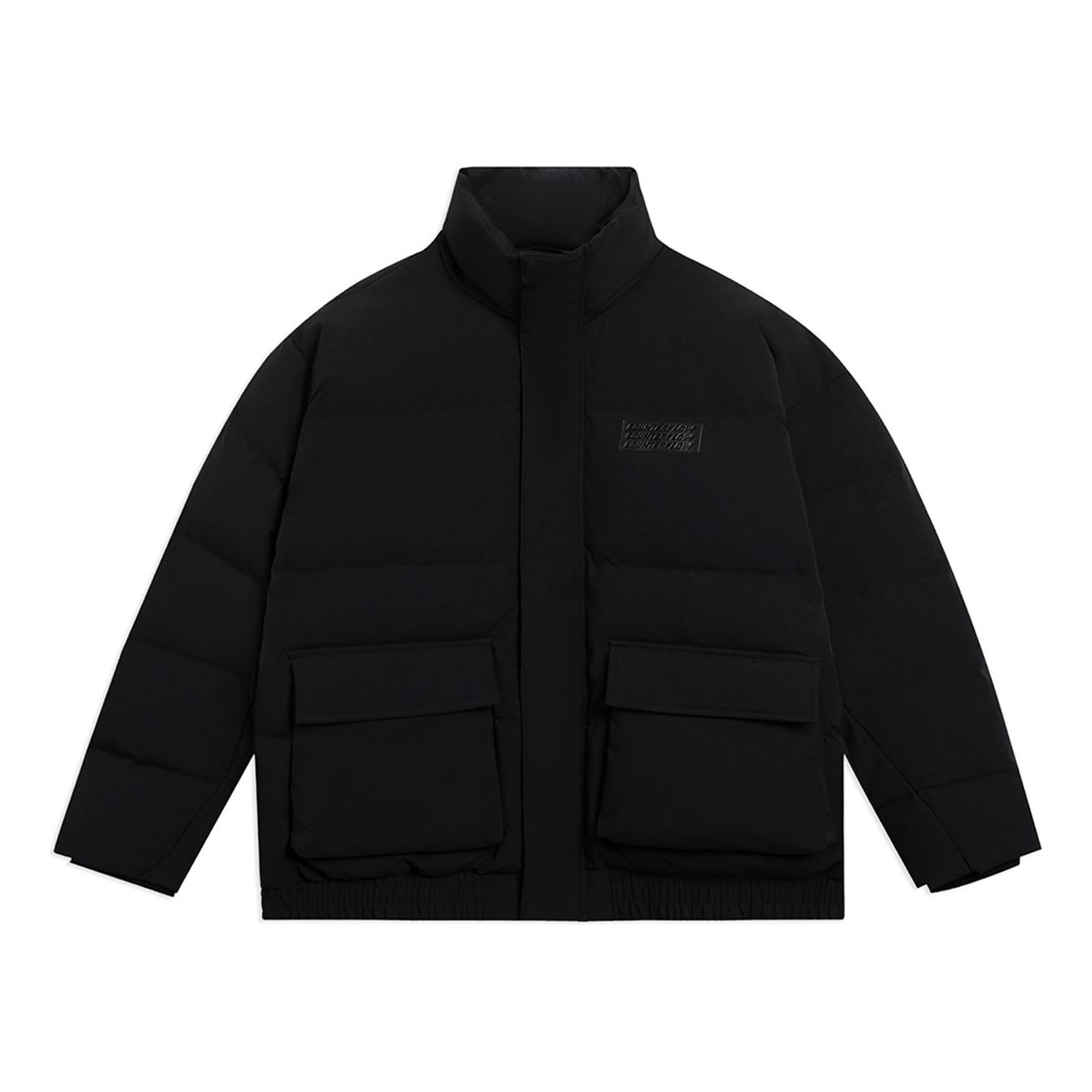 Li-Ning Counterflow Logo Down Jacket 'Black' AYMS387-1