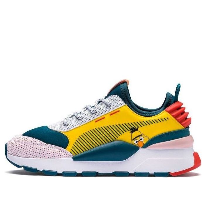 PUMA Sesame Str 50 RS-0 Jr Running ShoesKids WhiteYellowRed 'White Yellow Red' 369042-02