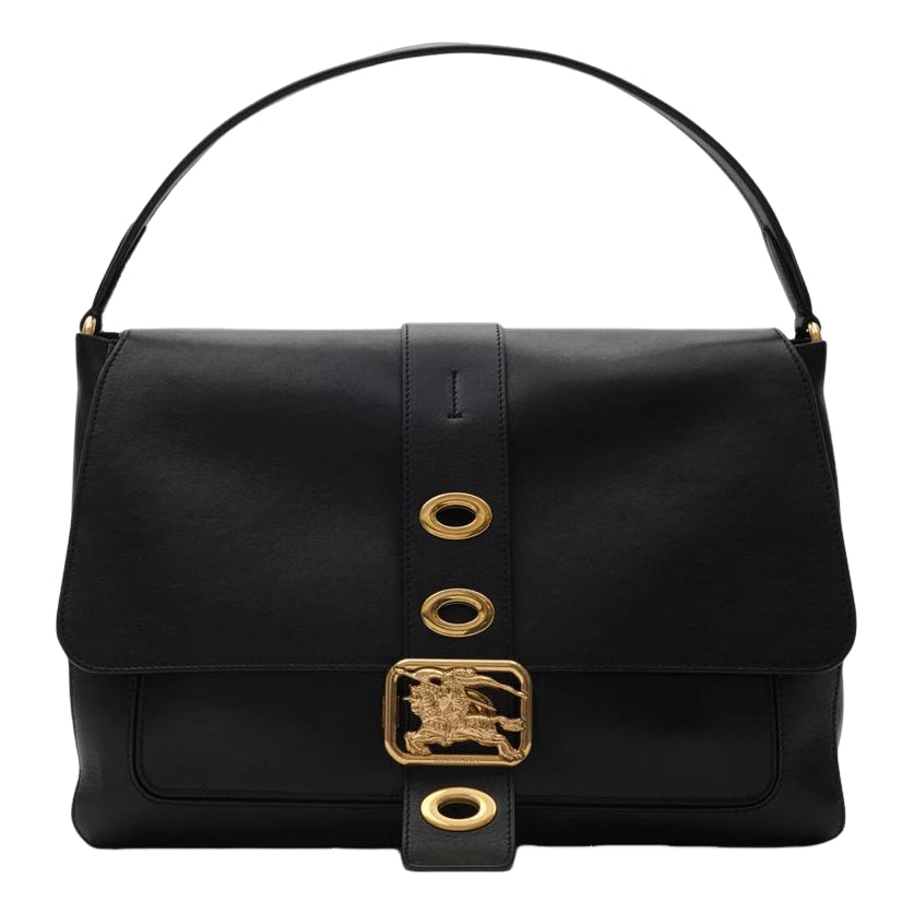 (WMNS) Burberry Medium Rider Bag 'Black' 81251851
