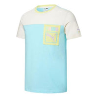 PUMA Florid Summer Tee 'Ocean Blue' 533996-62