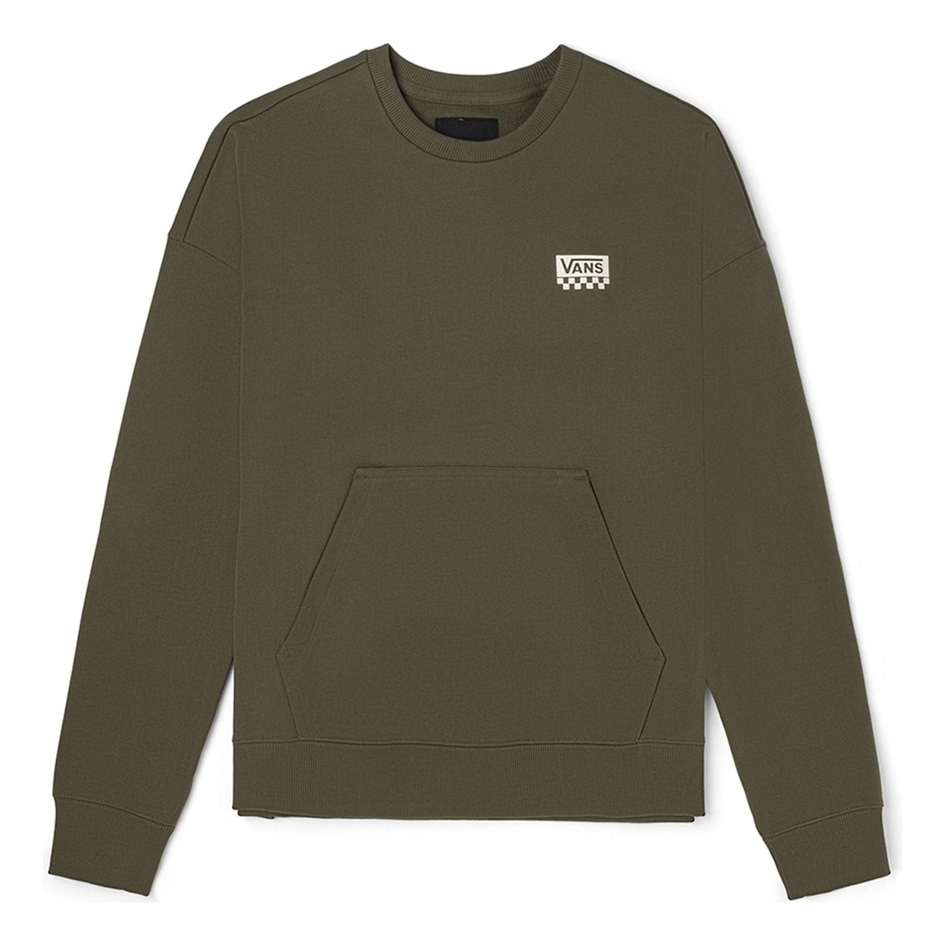 Vans Logo Graphic Crew Sweater 'Green White' VN00090VKCZ