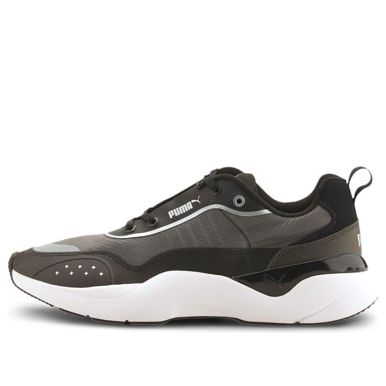 (WMNS) PUMA Lia Sheer Trainers Black/White 371735-03