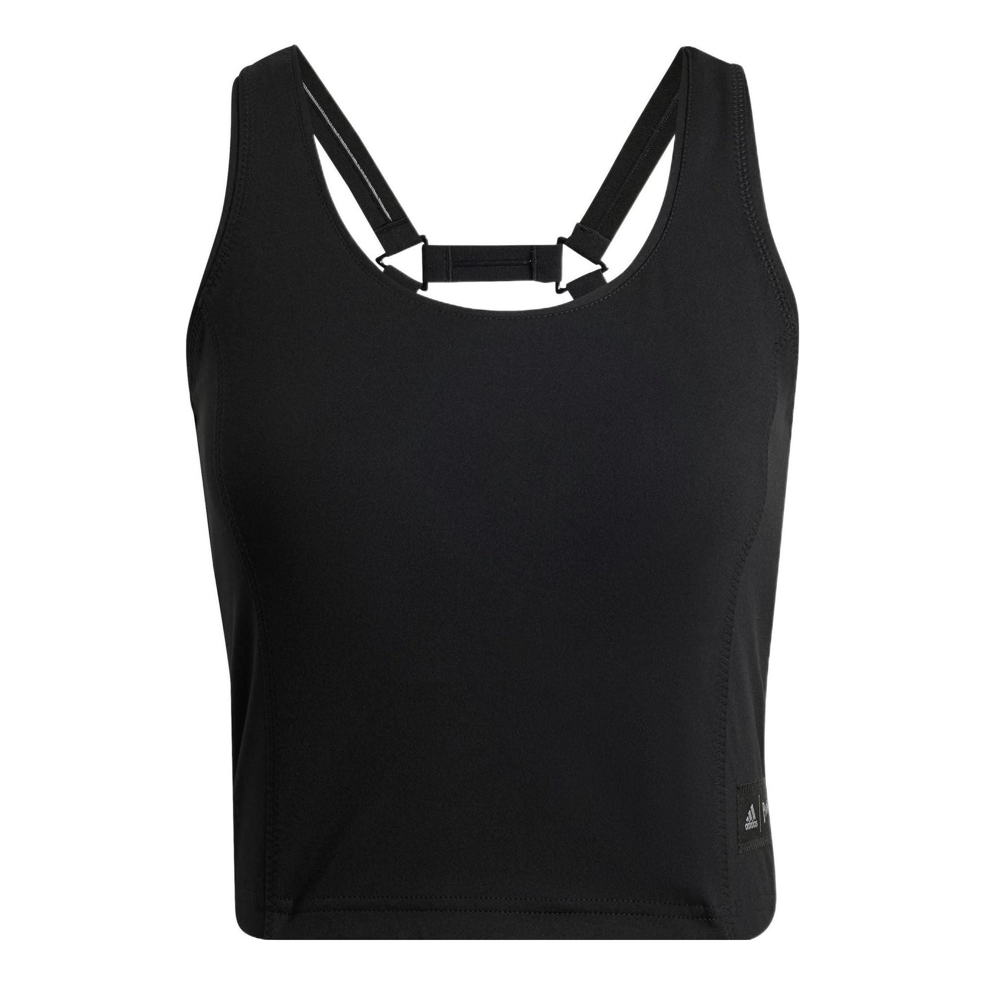 (WMNS) adidas Parley Run for the Oceans Cropped Tank Top Asia Sizing 'Black' HS9062