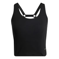 (WMNS) adidas Parley Run for the Oceans Cropped Tank Top Asia Sizing 'Black' HS9062