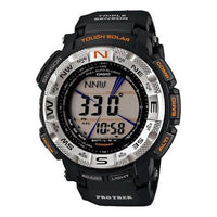 Men's CASIO Protrek Series 200 Meter Waterproof Date Display Luminous Solar Power Movement Watch Mens PRG-260-1