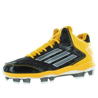 adidas PowerAlley 2 baseball Cleats Style 'Black Yellow' D74073