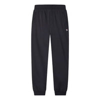 FILA Logo Printing Knit Breathable Sports Pants Navy Blue F11M021601F-NV