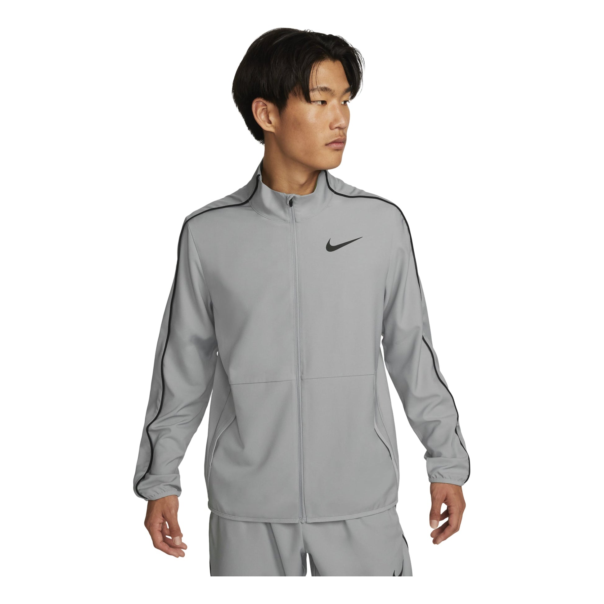 Nike Dri-Fit Team Woven Jacket 'Grey' DM6620-073