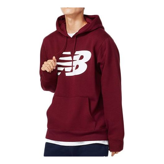 New Balance Men's New Balance Classic Large logo Long Sleeves Athleisure Casual Sports Red MT8398200-SDR