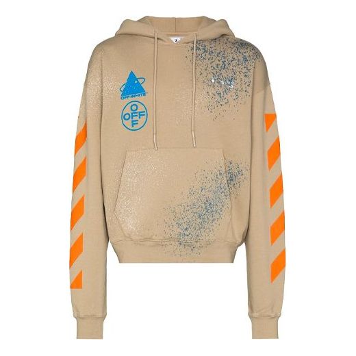 Men's Off-White Loose Khaki OMBB037G20FLE0131720