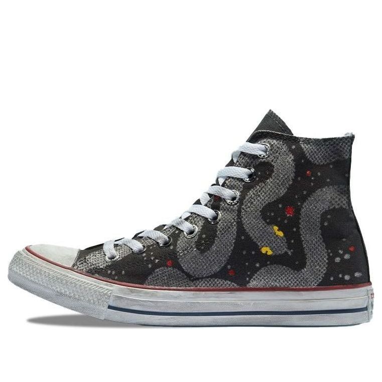 Converse Tattoo Chuck Taylor All Star Canvas Shoes Black/Gray 172923C