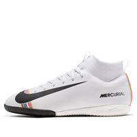 (GS) Nike Mercurial Superfly 6 Academy 'White Black Multicolor' AJ3110-109