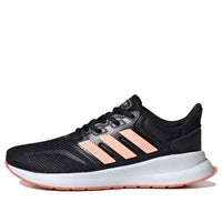 (GS) adidas Runfalcon J 'Black White Pink' EE6932