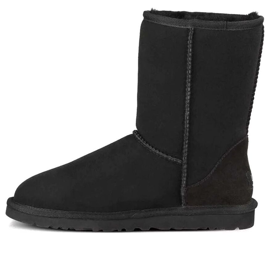 (WMNS) UGG Classic Short 'Black' 5825-BLK