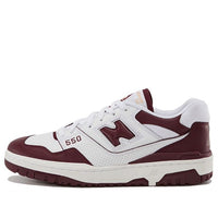 New Balance 550 'White Burgundy' BB550BZ1