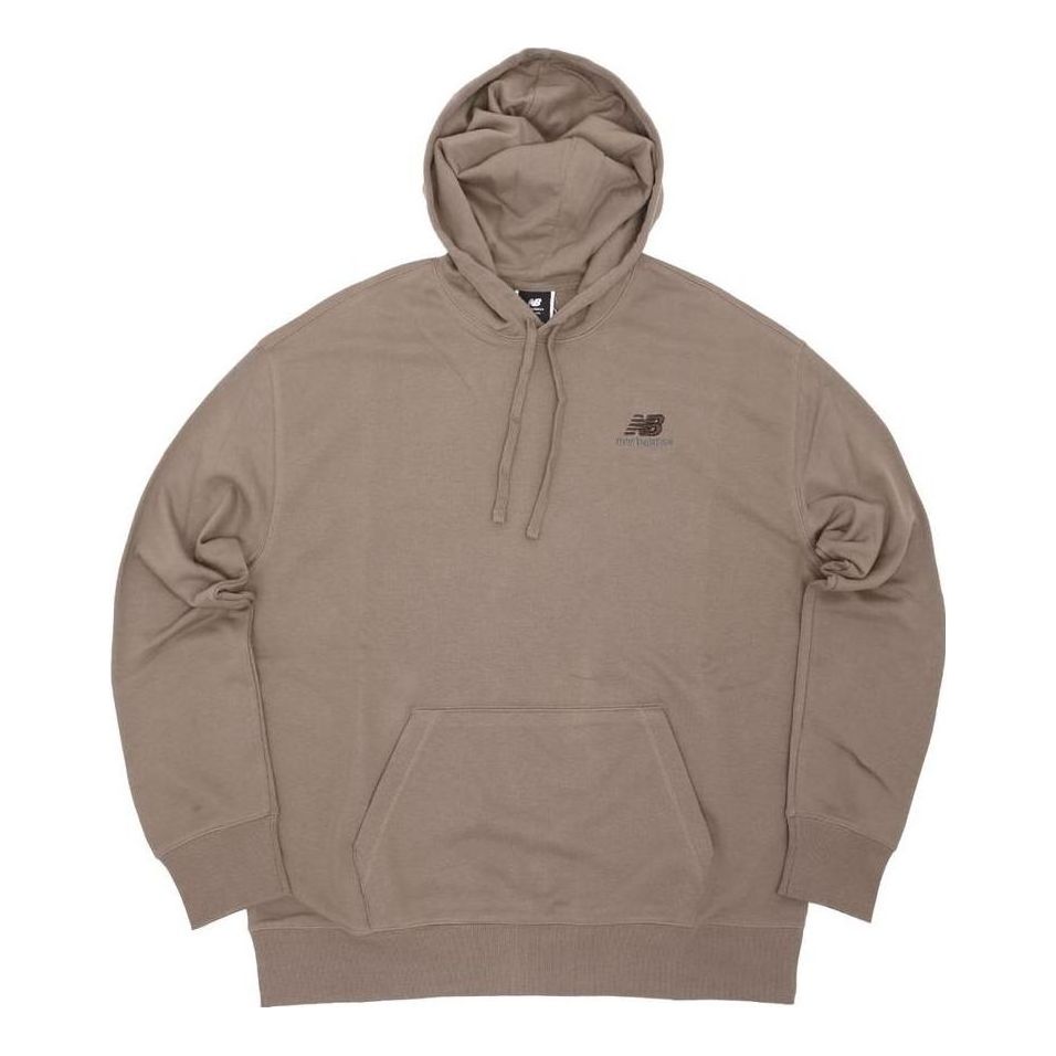 New Balance Uni-ssentials French Terry Hoodie Asia Sizing 'Brown' UT21500-MS