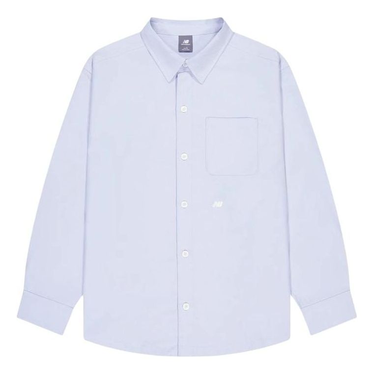 New Balance NBX Retro Shirt Asia Sizing 'Light Blue' AMJ42328-CUA