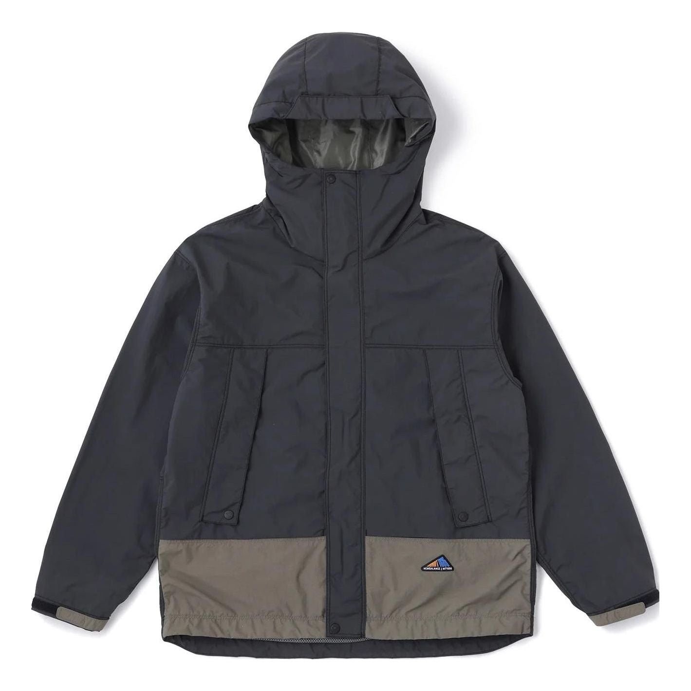 New Balance Windproof Sport Jacket Asia Sizing 'Black Grey' JMJL2051-PHM