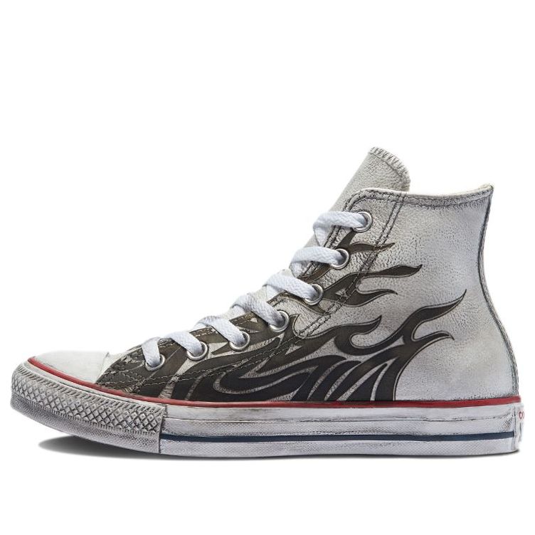 Converse Perfect Is Not Perfect Leather Chuck Taylor All Star Canvas Shoes Gray/Black 172925C