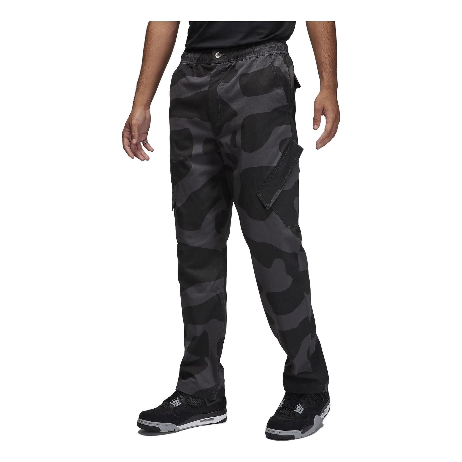 Air Jordan Essentials Chicago Pant 'Grey Black' FD7455-070