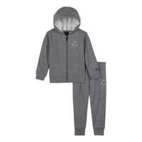 (GS) Air Jordan Fleece Set 'Grey' 65A744-GEH