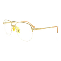Gucci Metallic Series Optical Glasses Frame aviator Gold Color GG0745O-002