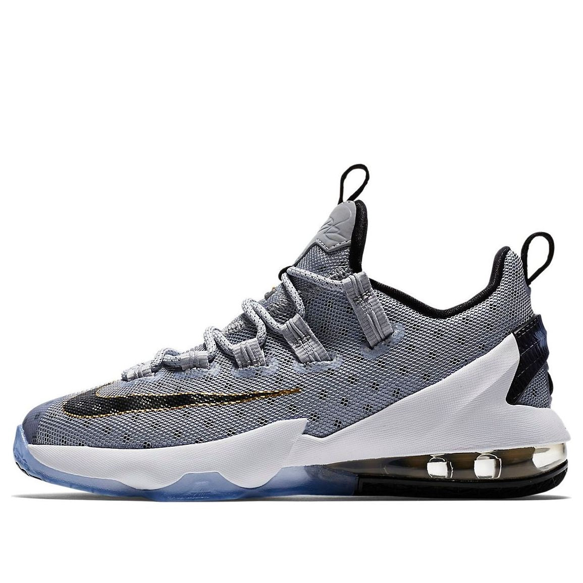 (GS) Nike Lebron 13 Low 13 'Grey Black' 834347-001