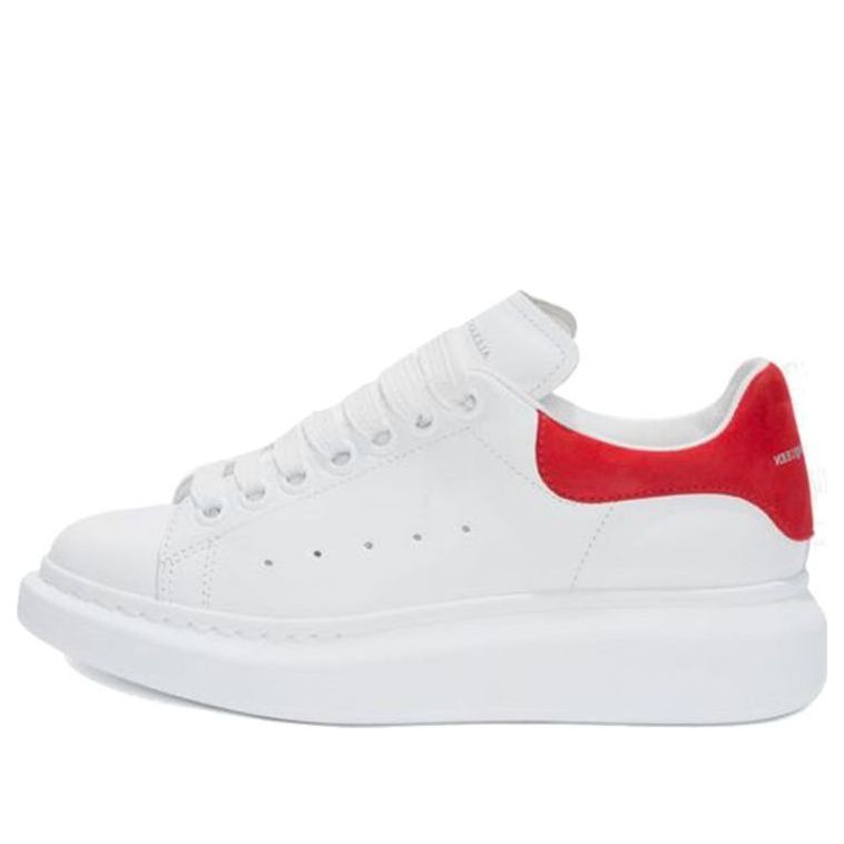 (WMNS) Alexander McQueen Oversized Sneaker 'White Red' 462214WHGP79676