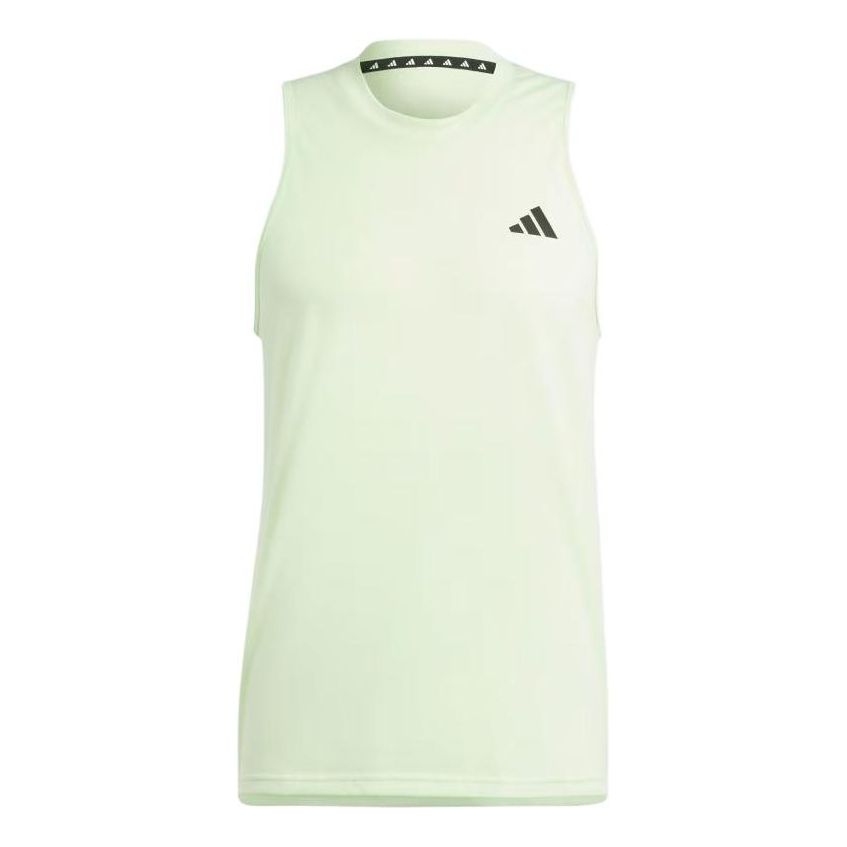 adidas Train Essentials Feelready Training Sleeveless T-shirt Asia Sizing 'Light Green' IT5424