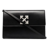 (WMNS) Off-White Jitney 1.0 Crossbody Bag 'Black' OWNA091E197190771000