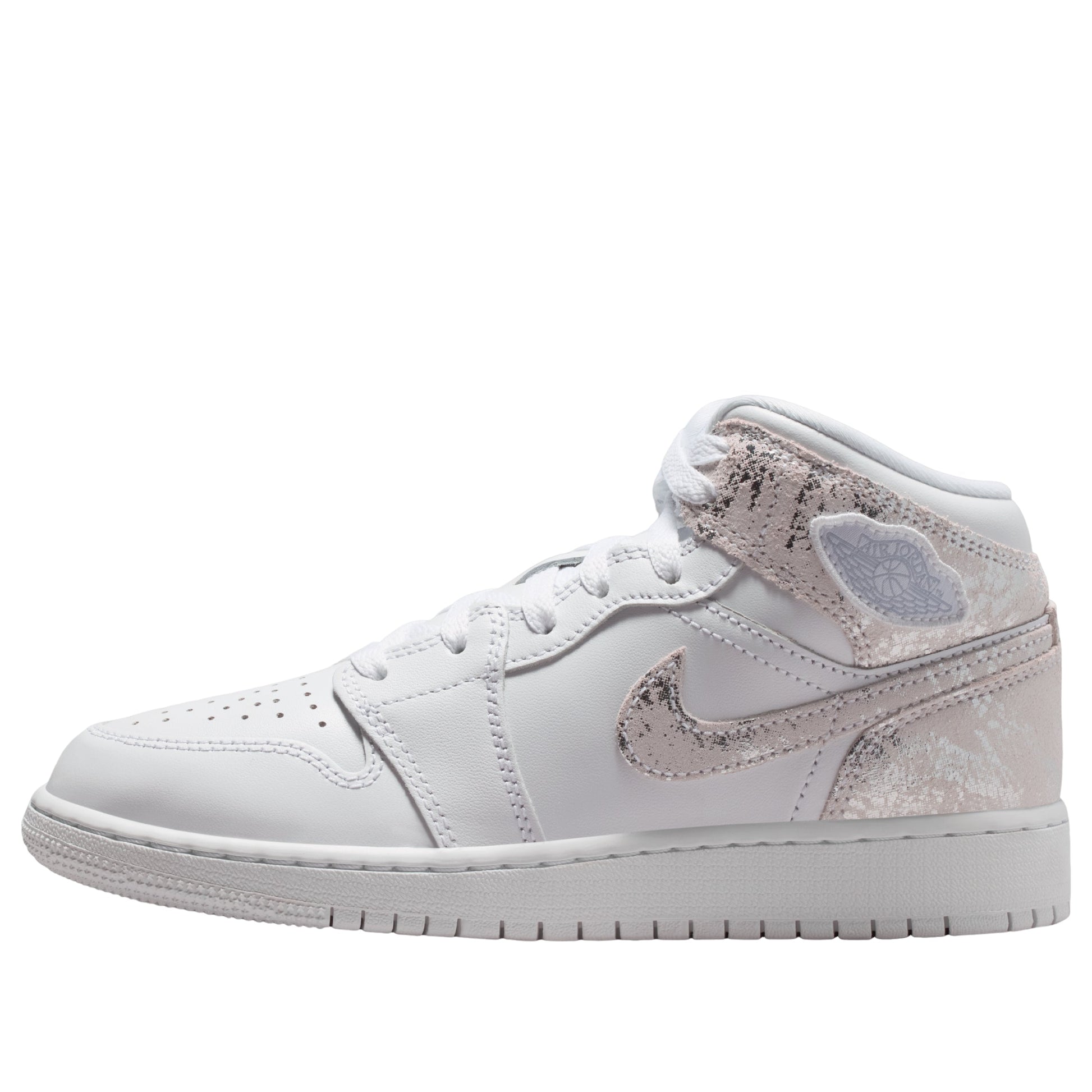 (GS) Air Jordan 1 Mid SE 'White Field Silver' IR2320-100