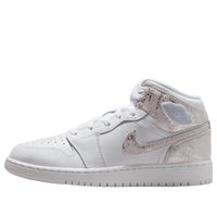 (GS) Air Jordan 1 Mid SE 'White Field Silver' IR2320-100
