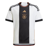 (GS) adidas Germany 22 Home Jersey Asia Sizing 'White Black' HF1467