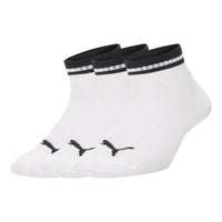 PUMA Heritage Sneaker Socks 3 Pack 'White Black' 907919-01