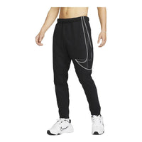 Nike Dri-FIT Fleece Tapered Running Pants 'Black' DQ6615-010