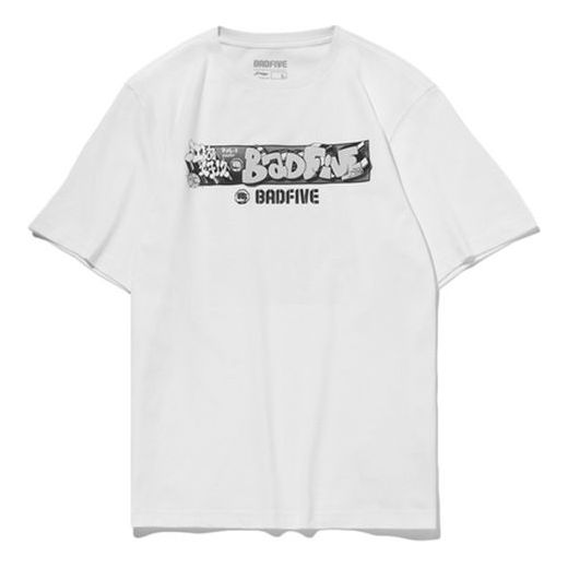 Li-Ning Badfive Basketball Series Printing White AHSQ781-1
