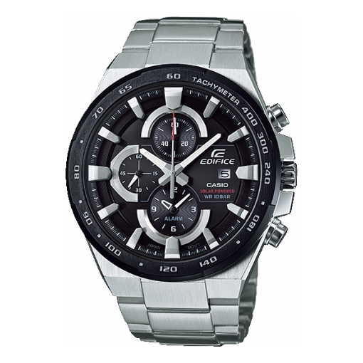 Men's CASIO EDIFICE Series Solar Energy Black Watch Solar Powered Mens EFR-541SBDB-1AJF