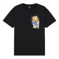 New Balance Men's New Balance Funny Printing Sports Round Neck Short Sleeve Black MT13591-BK