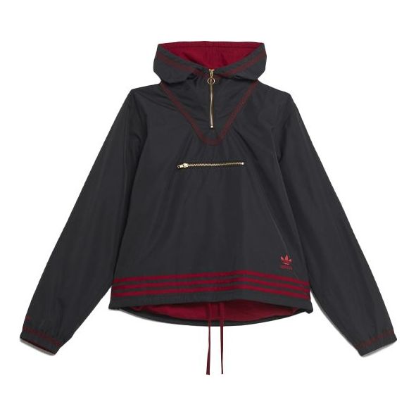 adidas originals Unisex Printing Hooded Jacket Black HE6624