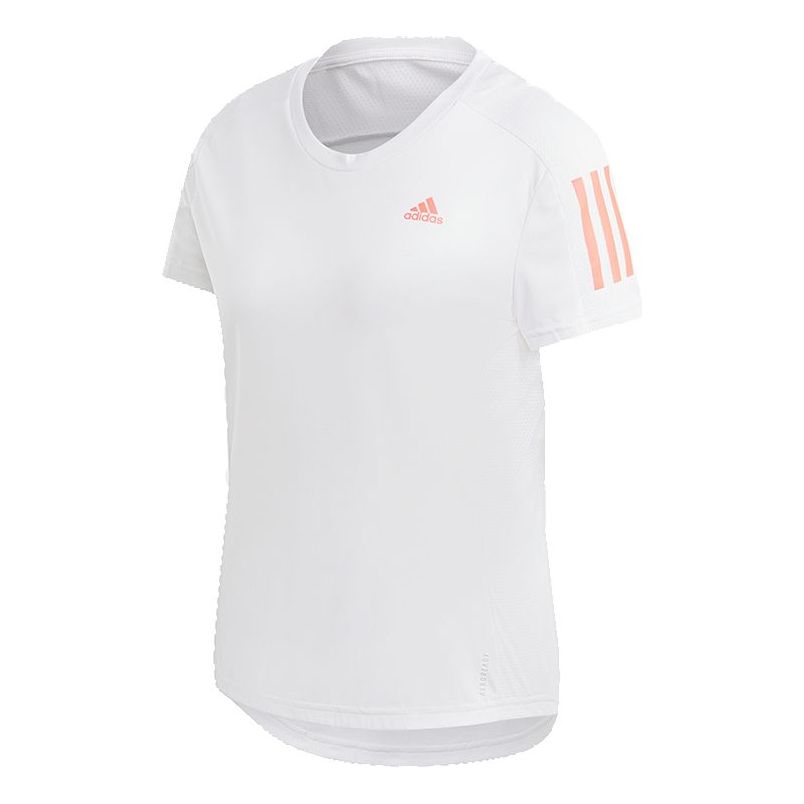 (WMNS) adidas Own The Run Sports Short Sleeve Tee 'White' GC6621