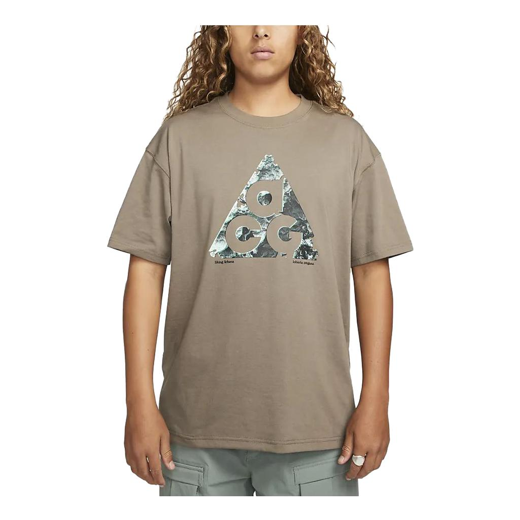 Nike ACG Logo T-shirt 'Olive Grey' DV9636-040