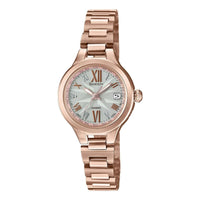 CASIO Sheen Series Watch Quartz Movement 31.4*25.4mm Stainless Steel Rose Gold Analog SHW-1750CG-4A