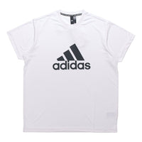 adidas M Mh Bos Tee Training Sports Short Sleeve White FM5370