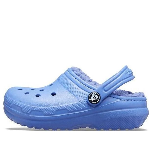 (GS) Crocs Classic Lined Clogs 'Blue' 203506-434