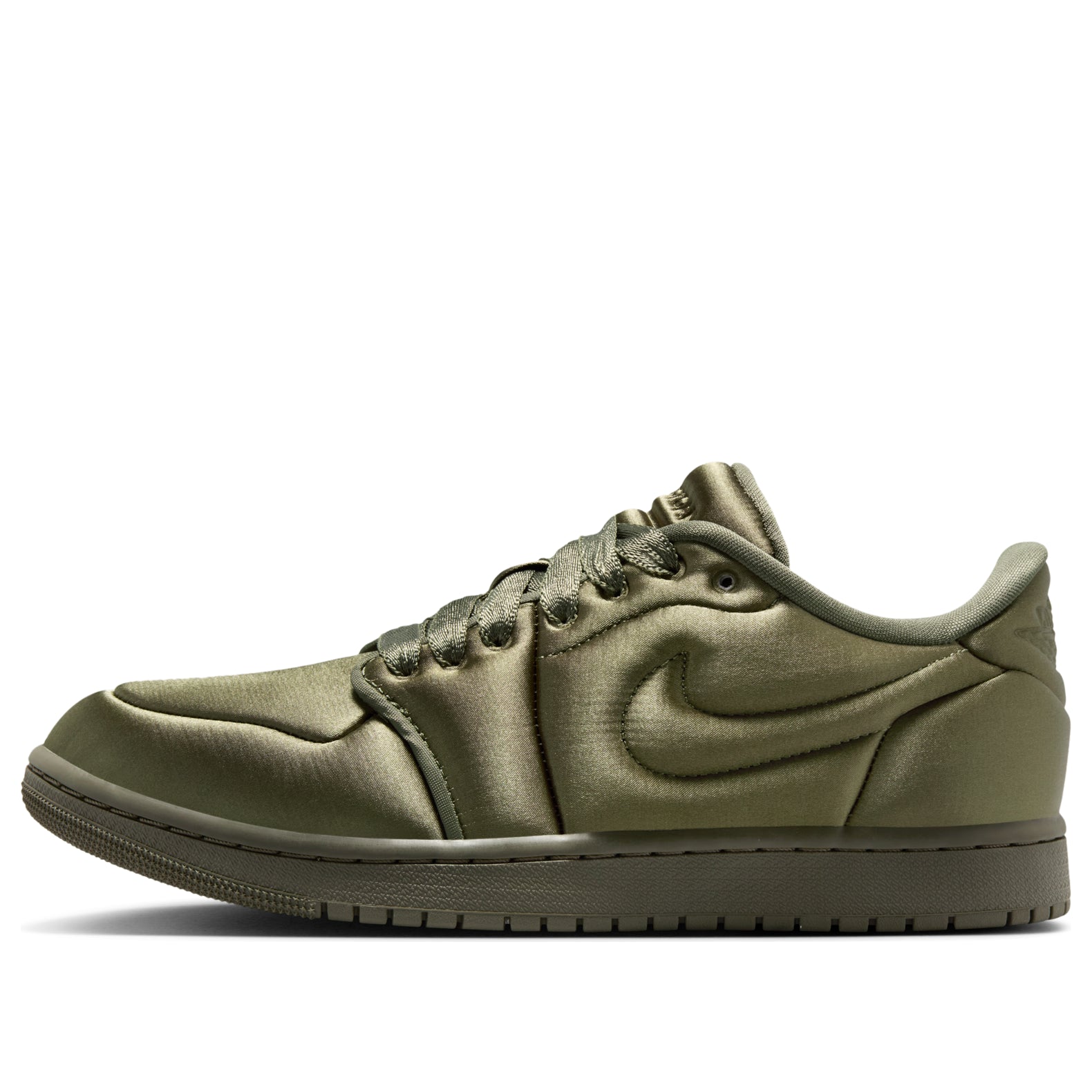 (WMNS) Air Jordan 1 Low Method of Make 'Satin Medium Olive' HF3969-201