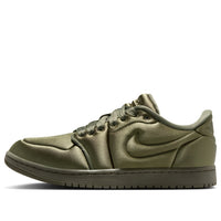 (WMNS) Air Jordan 1 Low Method of Make 'Satin Medium Olive' HF3969-201