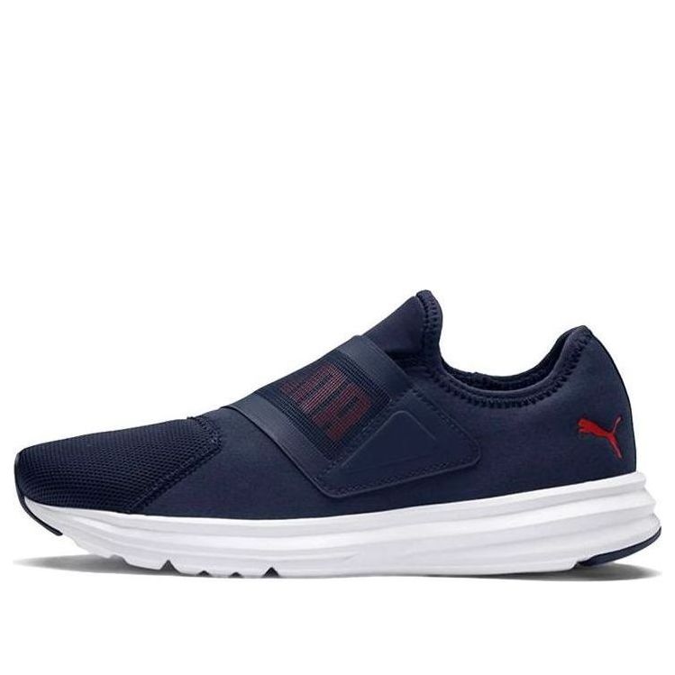 PUMA Enzo Strap 2 Low Running Shoes Blue/White 191072-02