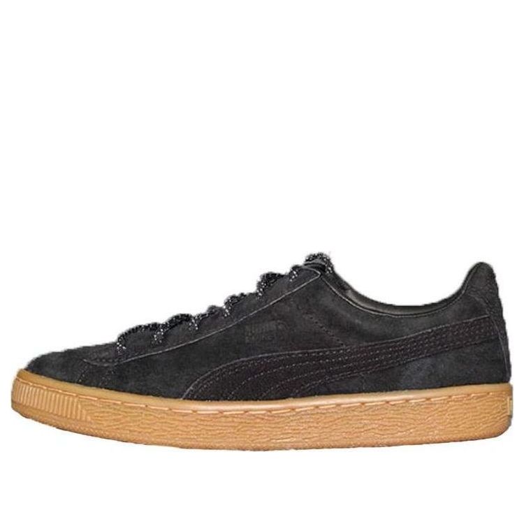 (GS) PUMA Basket Classic Winterized 'Black Gum' 363944-01